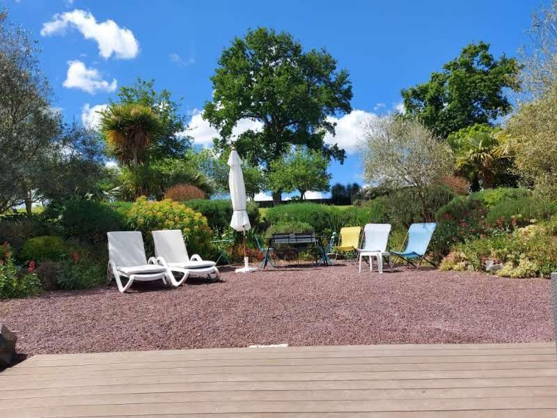 Havre De Paix Et Jardin Tropical. Chambre Privee Le Rheu Exterior foto